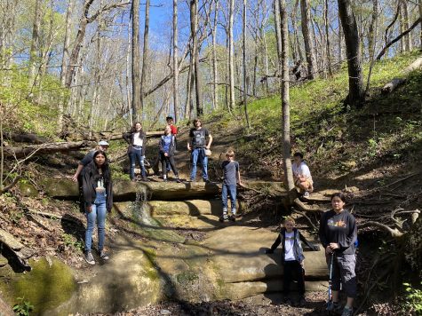 Students explore Matthiessen State Park