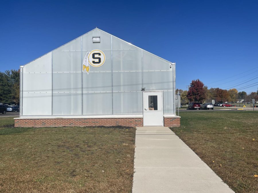 The S.H.S. Greenhouse was built to assist the agriculture program. The horticulture class is one of the agriculture classes at S.H.S. that uses the greenhouse.