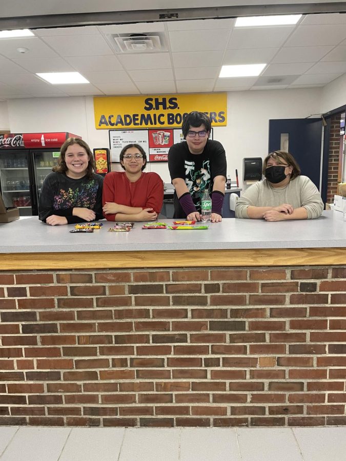 Gay Straight Alliance (GSA) member work concessions as a part of their community work. The GSA was founded to create a bond between those with different sexualities. 