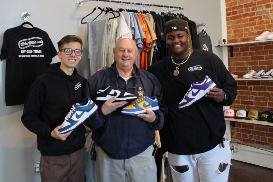 Mayor Skip Lee visited Sole Statement and bought Nike dunks. He was there when the store opened on Black Friday.