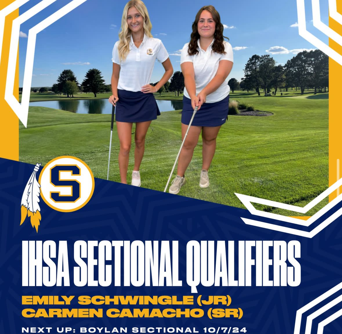 Camacho and Schwingle qualify for sectionals